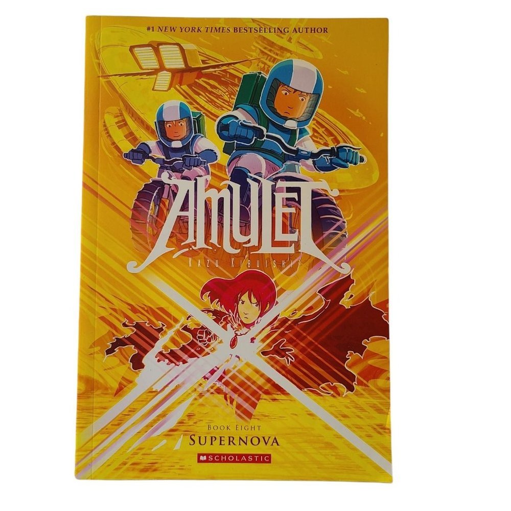 AMULET Scholastic Manga Kazu Kibuishu Book Volume 8 First Edition